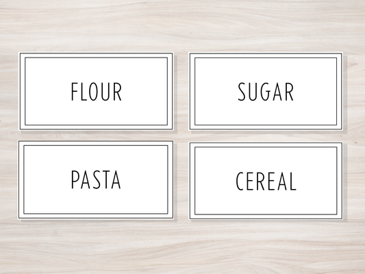 Organize Your Pantry with Labels